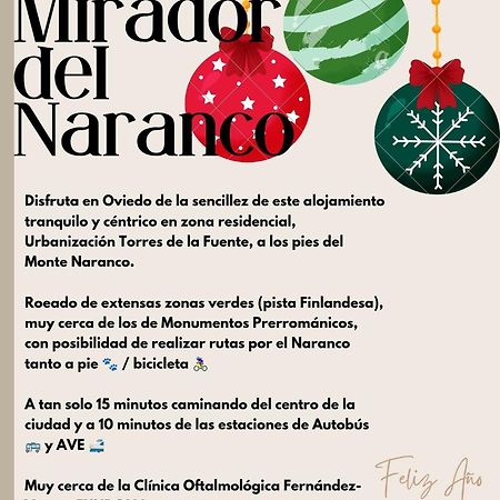 Atico Mirador Del Naranco, Parking Gratuito, Wifi, Zona Residencial Lejlighed Oviedo Eksteriør billede